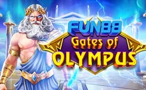 หน้าปกเกมสล็อตธีมเทพเจ้ากรีกที่ใช้ในล็อบบี้ของแบรนด์